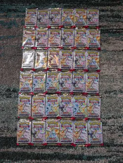 36x Prismatic Evolutions Booster Pack Lot 36 FACTORY SEALED PACKS Pokemon TCG - Image 1