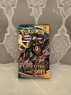 Pokemon TCG Evolving Skies Booster Pack - Factory Sealed - Booster Box Fresh - Image 2