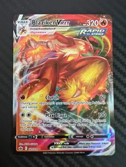 Pokemon TCG Blaziken VMAX Chilling Reign 021/198 Holo Ultra Rare NM - Image 1