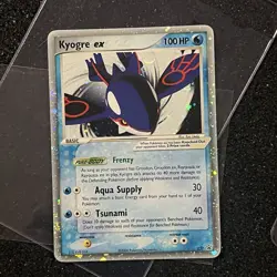 Pokemon TCG Kyogre-EX Black Star Promos 037 Holo 2006 Nintendo NM Near Mint - Image 1