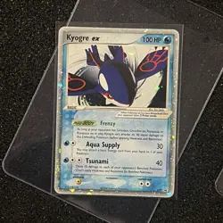 Pokemon TCG Kyogre-EX Black Star Promos 037 Holo 2006 Nintendo NM Near Mint - Image 2