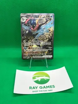Pokemon TCG Greninja ex 132 Scarlet & Violet Black Star Promo Full Art LP - Image 1