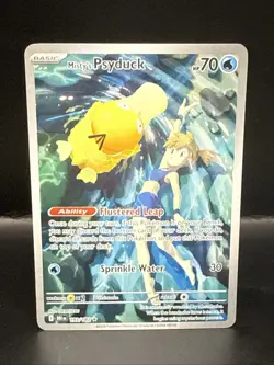 Pokemon TCG Misty's Psyduck Scarlet & Violet 193/182 Destined Rivals NM - Image 1