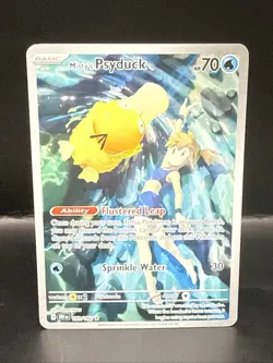 Pokemon TCG Misty's Psyduck Scarlet & Violet 193/182 Destined Rivals NM - Image 2