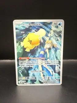 Pokemon TCG Misty's Psyduck Scarlet & Violet 193/182 Destined Rivals NM - Image 3