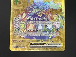 Pokemon TCG | Terapagos ex 173/142 | Sv07: Stellar Crown | Gold Holo | NM/Mint - Image 3