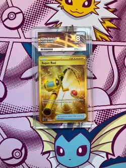 Pokemon TCG - Super Rod 276/193 - Paldea Evovled - Graded - ACE 8 - Image 1