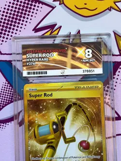 Pokemon TCG - Super Rod 276/193 - Paldea Evovled - Graded - ACE 8 - Image 2