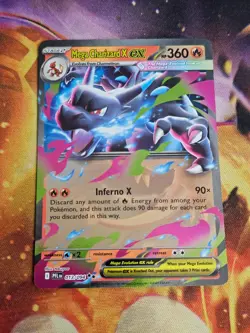 Pokemon TCG Phantasmal Flames Mega Charizard X Ex 013/094 Near Mint ! - Image 1