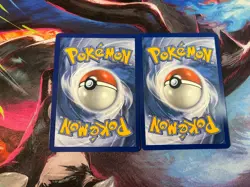 Pokemon -Whimsicott 019 & Cottonee 018- Phantasmal Flames Black Star PROMOS Rare - Image 2