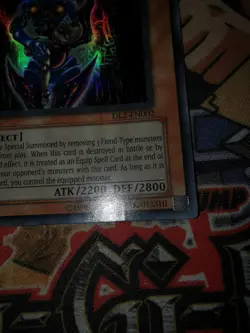 Dark Necrofear dl2-en002 (LP) Super Rare Yu-Gi-Oh! - Image 2