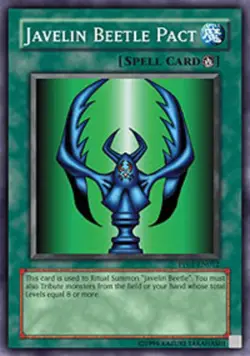 Javelin Beetle Pact - PP01-EN012 - Super Rare - Unlimited Edition Near Mint Prem - Image 1