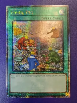 Fossil Dig Quarter Century Secret 1st Ed RA01-EN053 NM Yugioh - Image 1