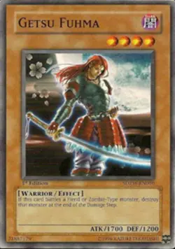 Getsu Fuhma - SDZW-EN010 - Common - 1st Edition Lightly Played Structure Deck Zo - Image 1
