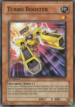 Turbo Booster - TDGS-EN001 - Common - Unlimited Edition Near Mint The Duelist Ge - Image 1