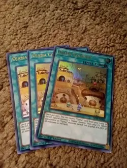 YUGIOH! 3x OJAMA COUNTRY ULTRA RARE 1ST EDITION-GFTP-EN110 - Image 1