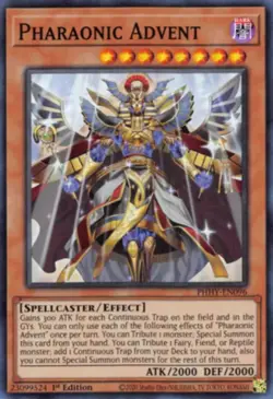 Yugioh! Pharaonic Advent - PHHY-EN096 - Super Rare - 1st Edition Near Mint - Image 1