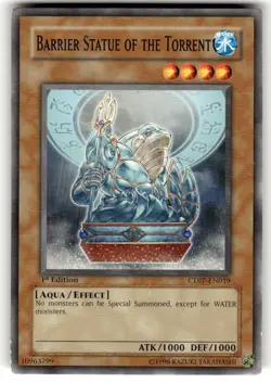 1x Barrier Statue of the Torrent - CDIP-EN019 - Common - 1st Edition LP - Image 1