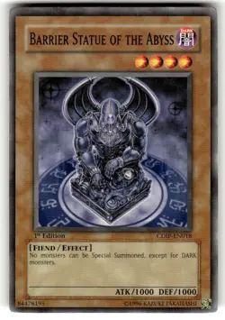 Barrier Statue of the Abyss - CDIP-EN018 1st Edition - YuGiOh-LP - Image 1