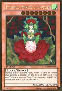 Yugioh! LP Tytannial, Princess of Camellias - PGLD-EN088 - Gold Rare - 1st Editi - Image 1
