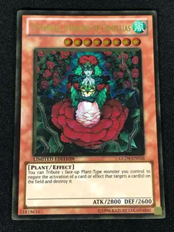 Yugioh Tytannial Princess of Camellias GLD4-EN026 GOLD (LP) - Image 1