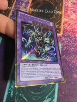 Yu-Gi-Oh! Dragonecro Nethersoul Dragon PGLD-EN015 1st Edition Gold Secret NM a1/ - Image 2