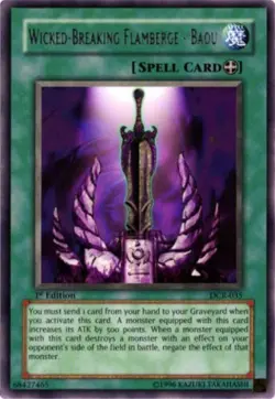 Wicked-Breaking Flamberge - Baou - DCR-035 - Rare - Unlimited Edition Lightly Pl - Image 1