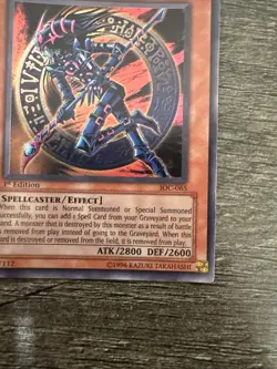 Dark Magician of Chaos IOC-065 1st Edition Lightly Played - Image 5