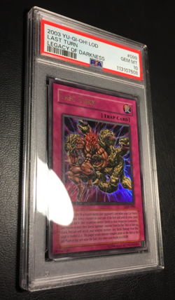 Last Turn | Ultra Rare | 2003 LOD | PSA 10 Gem Mint | english | Yu-Gi-Oh - Image 3