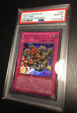 Last Turn | Ultra Rare | 2003 LOD | PSA 10 Gem Mint | english | Yu-Gi-Oh - Image 4