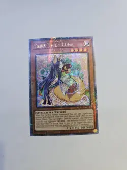 FAIRY TAIL - LUNA 1st Edition Quarter Century Secret Rare RA01-EN009 Yu-Gi-Oh! - Image 1