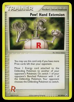 Pokemon Card - Pow! Hand Extension Team Rocket Returns 85/109 Non Holo - Image 1