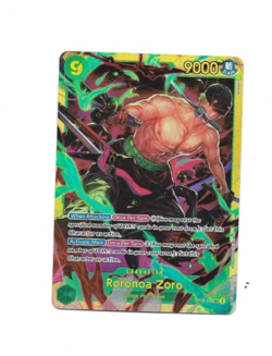 One Piece Card Game Roronoa Zoro OP06-118 SEC Secret Rare Foil Card NM - Image 1