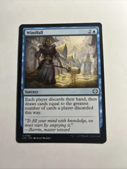 Windfall - Commander: The Lost Caverns of Ixalan MTG Plus Bonus Card!!! - Image 1