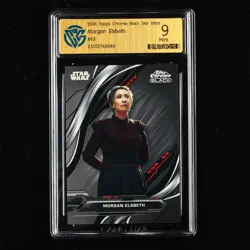 CCG Mint 9 2024 Topps Chrome Black Star Wars CCG card Morgan Elsbeth - Image 1