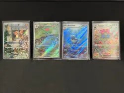 Pokemon 151 And Obsidian Flames Illustration Rare Lot Of 4 Cards - Image 1