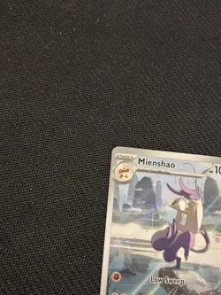 Pokemon TCG S&V White Flare Set: Mienshao 134/086 Illustration Rare Card - NM - Image 2