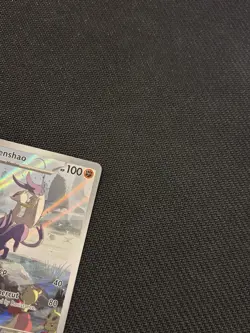 Pokemon TCG S&V White Flare Set: Mienshao 134/086 Illustration Rare Card - NM - Image 3