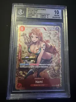 Nami CS 2023 Celebration Championship One Piece Promotion Card BGS 10 ST01-007 - Image 1