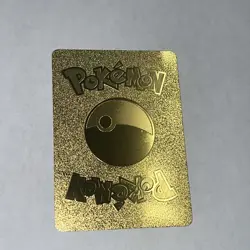 Meowth VMAX HP300 Gold Foil Pokemon Card G-Max Gold Rush card # SWSH005 - Image 3