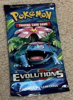 Pokemon XY Evolutions Sealed 10-Card Booster Pack 2016 - Image 1