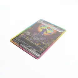 Umbreon EX Rainbow Metal Card - Fan Made Pokemon Collectible - Image 2