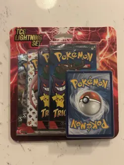 Pokemon TCG Lightning Set - 151 and Stellar Crown + Bonus Card - Image 1