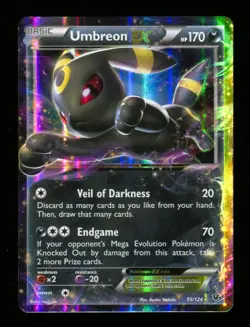 Umbreon EX - 55/124 - XY Fates Collide - Ultra Rare - Pokemon Card - Image 4