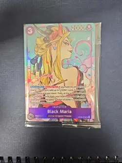 Black Maria (Illustration Box Vol.2) OP08-074 One Piece Promotion Cards Foil - Image 1