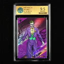 CCG GemMint 9.5 KAYOU 2023 DC Comics CCG Card CHN DC-JS-005 The Joker - Image 1