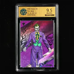 CCG GemMint 9.5 KAYOU 2023 DC Comics CCG Card CHN DC-JS-005 The Joker - Image 2