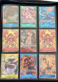One Piece Binder Collection - Alt Arts, Alt Leaders & SEC - ENGLISH 62 Card LOT - Image 1