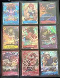 One Piece Binder Collection - Alt Arts, Alt Leaders & SEC - ENGLISH 62 Card LOT - Image 2
