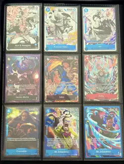 One Piece Binder Collection - Alt Arts, Alt Leaders & SEC - ENGLISH 62 Card LOT - Image 3